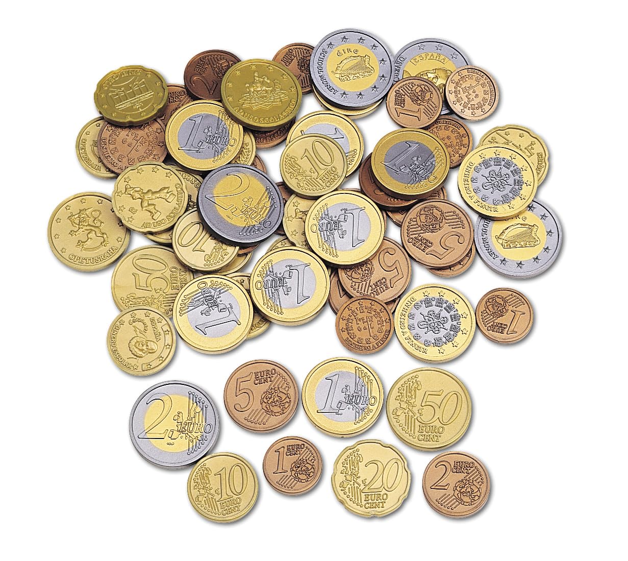 Learning Resources Euro Coins Set (Set of 100) — image 1