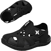 Hurley Kids Water Shoes &ndash; Quick-Dry Protective Toe Sandals with Adjustable Strap &amp; Grip Sole for Beach, Pool, River &amp; Summer Outdoor Play- River