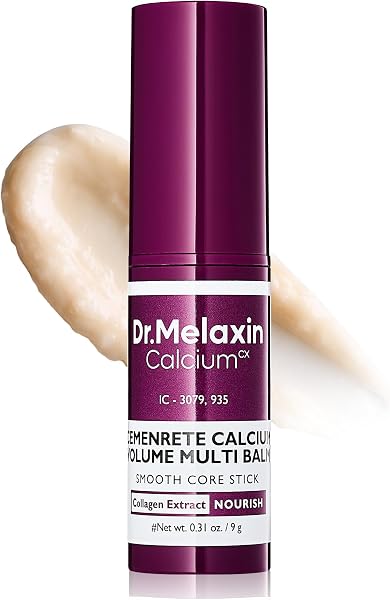 Dr.Melaxin Collagen Multi Balm Stick, Calcium & Adenosine Korean Wrinkle Stick for Eye, Neck & Face, Firming Collagen Stick,