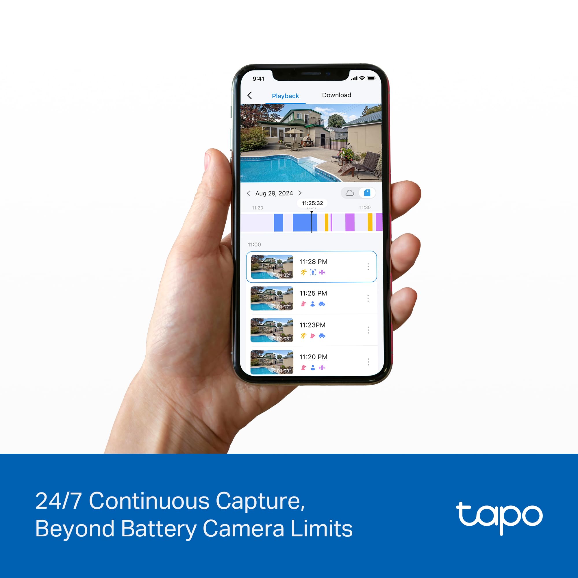 Tapo MagCam 4K Solar, 4K Ultra HD Outdoor Wireless Battery Camera w/Solar Panel – 24/7 Capture, Free Person/Vehicle Detection, Starlight Color Night Vision, Works w/Alexa & Google Home