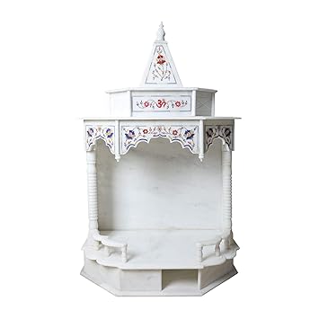 Buy Unique Marble Atrs White Marble Temple For New Home Puja Place