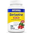 Enzymedica Berberine 800 mg – Vegan Capsules for Metabolic Support – from Sustainably Sourced Barberry – Non-GMO, Gluten-Free, No Fillers or Excipients – 60 Capsules