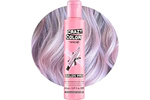 Crazy Color Hair Dye - Vegan and Cruelty-Free Semi Permanent Hair Color - Temporary Dye for Pre-lightened or Blonde Hair - No