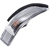 Motoforti Rear Right Turn Signal Light, Mirror Blinker Light, for Toyota Corolla 2014-2017, Plastic, 81730-52100, Black