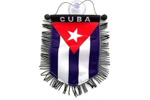 PRK 14 Cuban flag for cars home cuba car flag bandera cubana