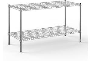 Regal Altair 21" Deep x 48" Wide x 27" Height Wire Shelving Kit | 2-Tier | NSF Commercial Storage Rack Unit