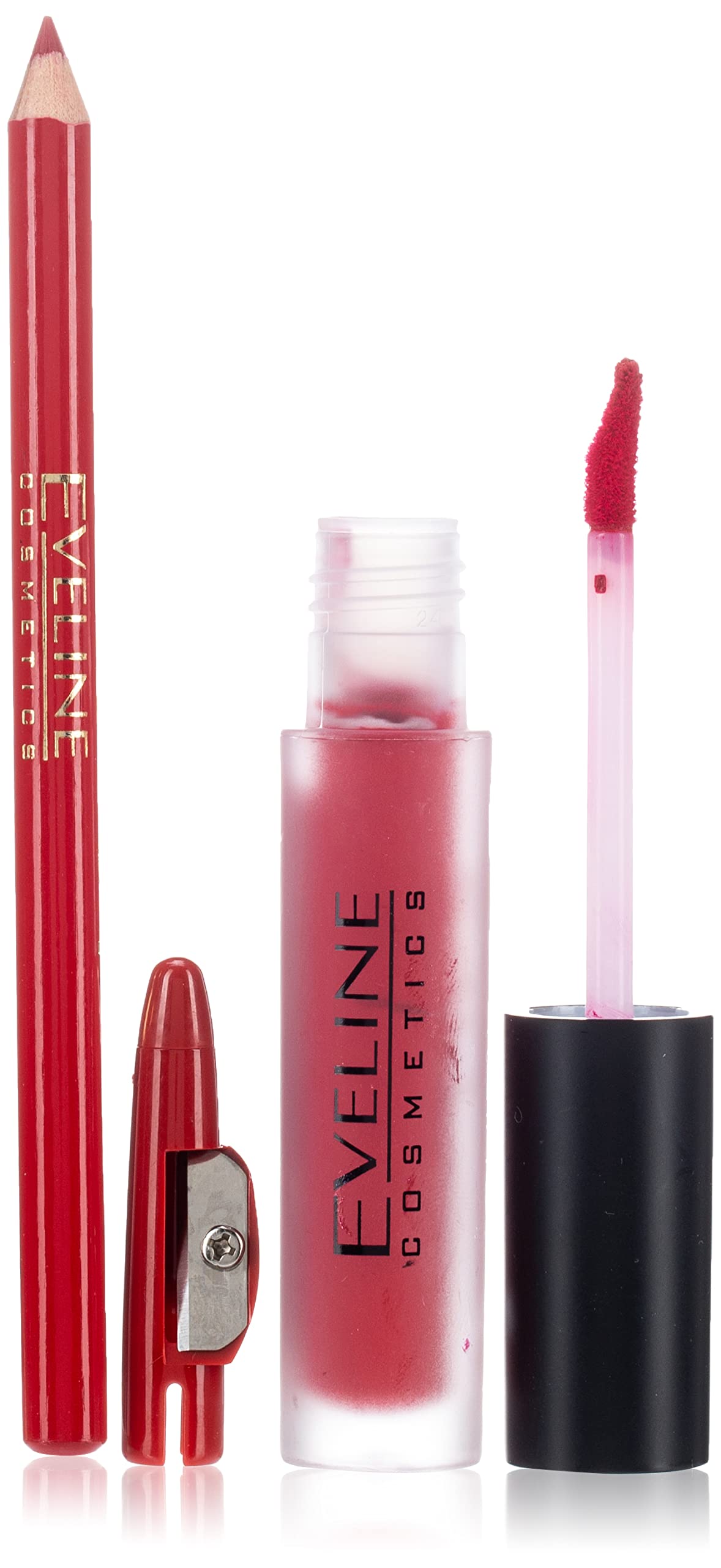 Eveline Cosmetics Oh! My Lips Eveline OH! MY LIPS Matte Liquid Lipstick & Lip Liner Set 05 - Long-lasting Hydration & Color