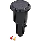Orbit 55201 Pulse XL Pop-Up Impact Sprinkler in Canister | Male connection, 3 in pop-up riser clears medium grass, waters up to 45 ft of spacing, 30 to 45 ft, adjustable, 1/2, 3/4 in