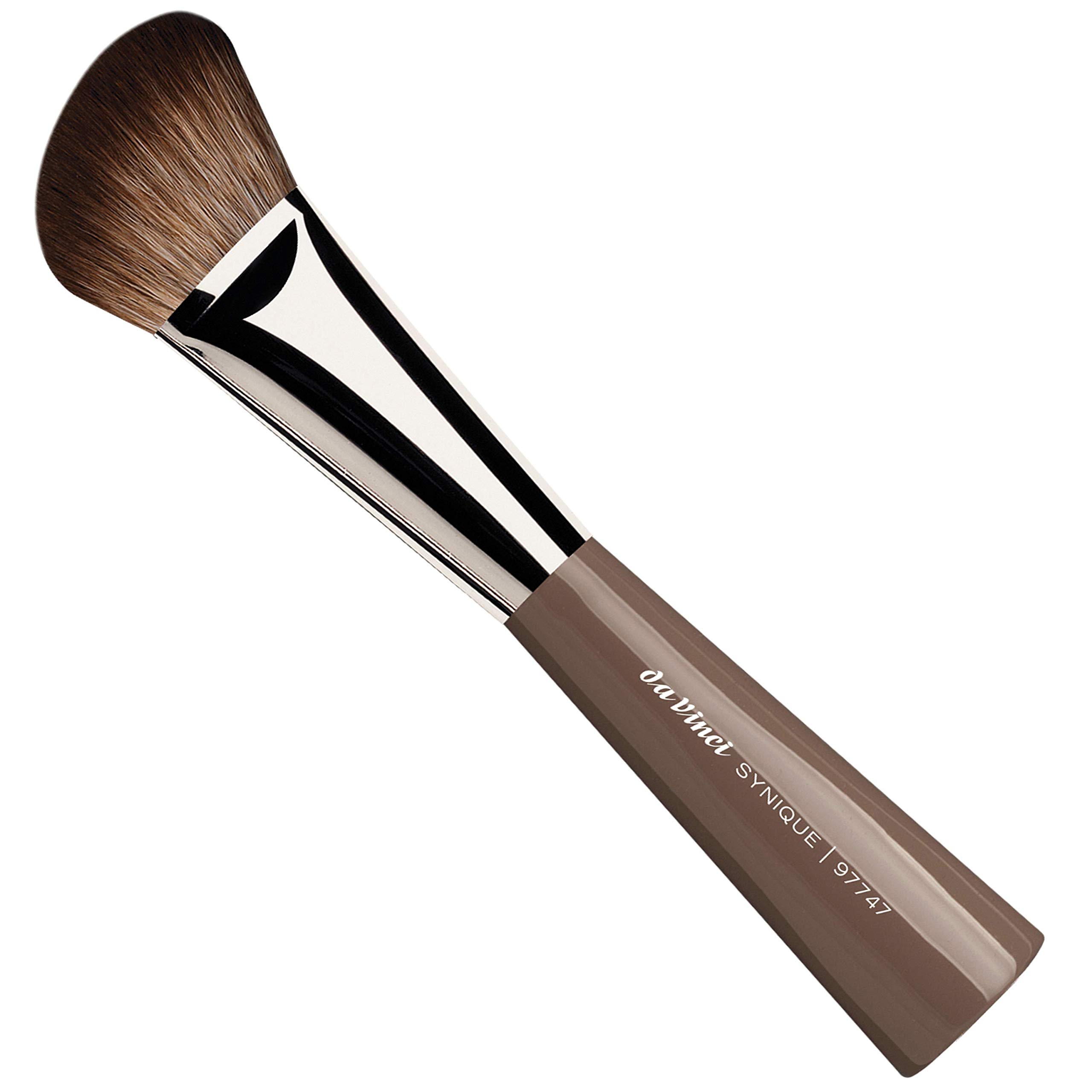 da Vinci BLUSHER BRUSH angled / vegan / synthetic fibre / handmade in germany