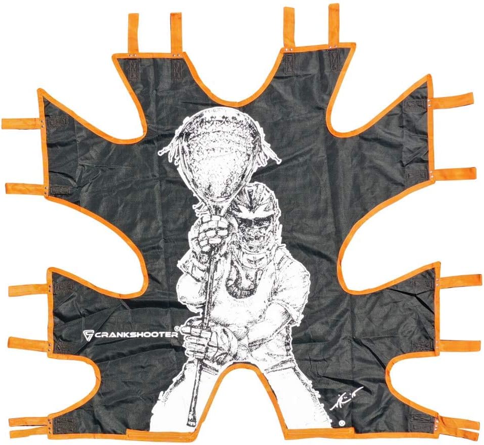 CrankShooter Shot Trainer, Hi-Impact Lacrosse Practice Goal Target, Triple Stitching and Easy Installation, Accuracy Training Equipment-Goal Not Included : Sports & Outdoors