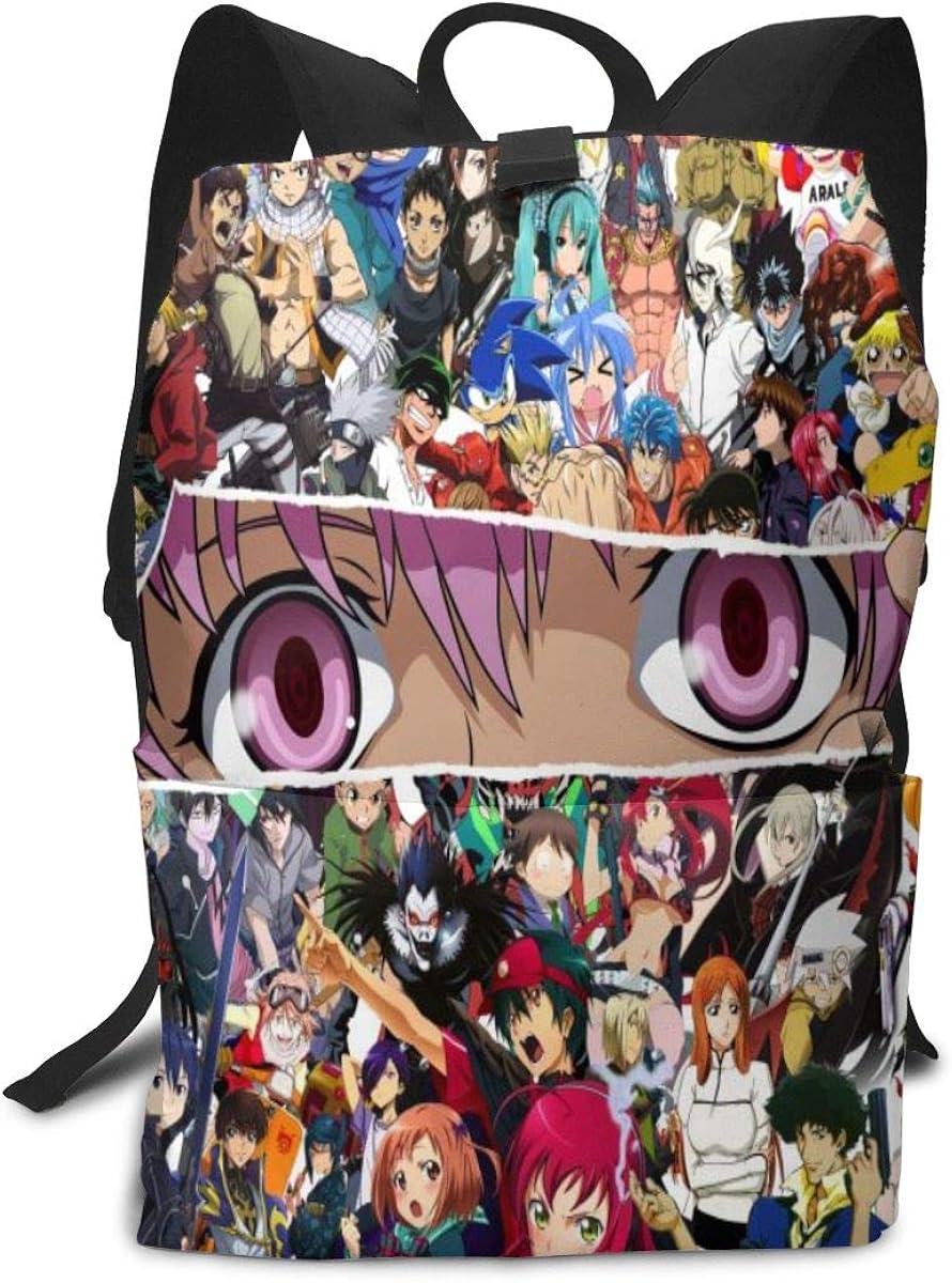 Amazon Com Unisex Japan Ah Egao Anime Student Stylish School Bag Amazon Com Unisex Japan Ah Egao Anime Student Stylish School Bag