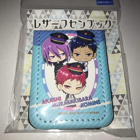 Amazon Co Jp 黒子のバスケ 黒バス 東京キャラクターストリート レザーフセンブック 青峰大輝 赤司征十郎 紫原敦 ホビー 通販