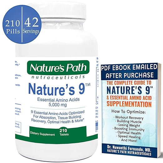 Essential Amino Acids EAA Supplement Complete Amino Acid Complex Pills