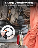 Uniclife Heavy Duty Retractable Keychain with Magnetic Closure 0.45kg view 7
