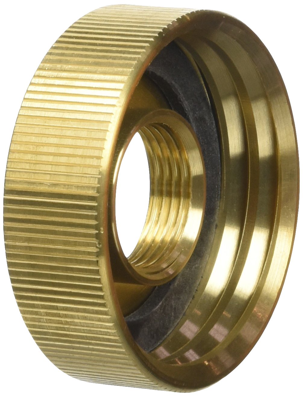 Boutté R1000L20 Connection Brass IBC Tank Adapter (Grille Tray 1000 l) 20 x 27 Outlet Diameter 60, Gold, F. 20x27 (3/4)