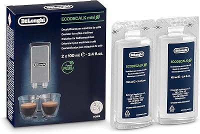 Delonghi Descaler ECODECALK 2 x 100 ml Calcium Citric Acid
