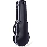Crossrock ABS 16&rdquo;&ndash;16.5&rdquo; Viola Case | Backpack Style, Black &ndash; Molded Hard Shell, Plush Interior, Dual Bow Holders (CRA860VL165BK)
