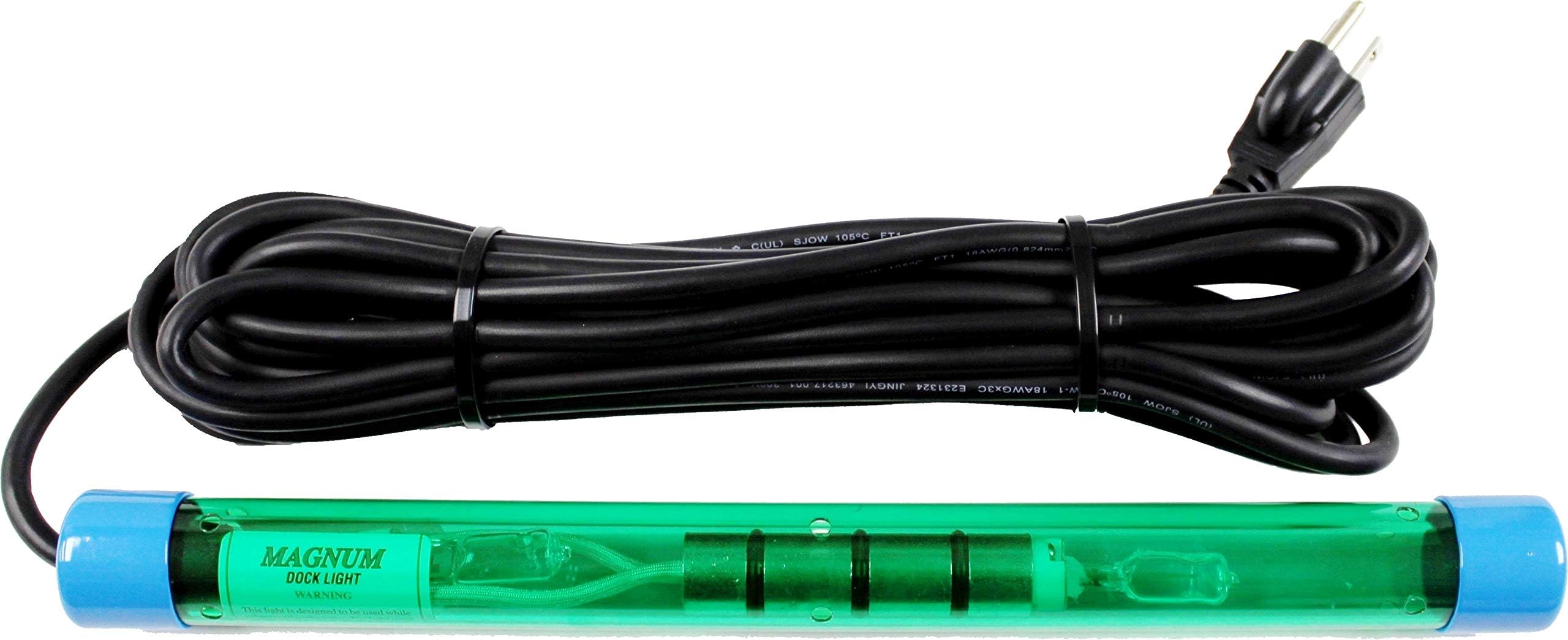 AlumiGlo Magnum Halogen Underwater Green Dock Light