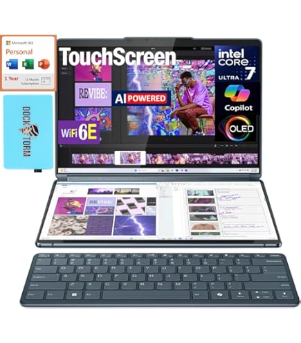 Amazon.com: Lenovo Yoga Book 9i 2-in-1 AI PC 2-in-1 Laptop 13.3