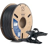 Siraya Tech Fibreheart PPA-CF 3D Printer Filament, High-Strength, Black 1kg | Industrial-Grade Carbon Fiber Nylon, Superior Strength &amp; Heat Resistance, High Performance PAHT-CF Filament