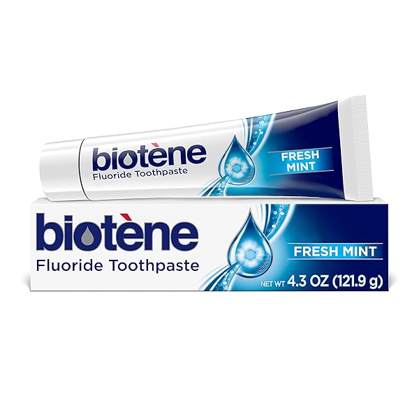 BIOTÈNE FLUORIDE TOOTHPASTE FOR DRY MOUTH SYMPTOMS, BAD...