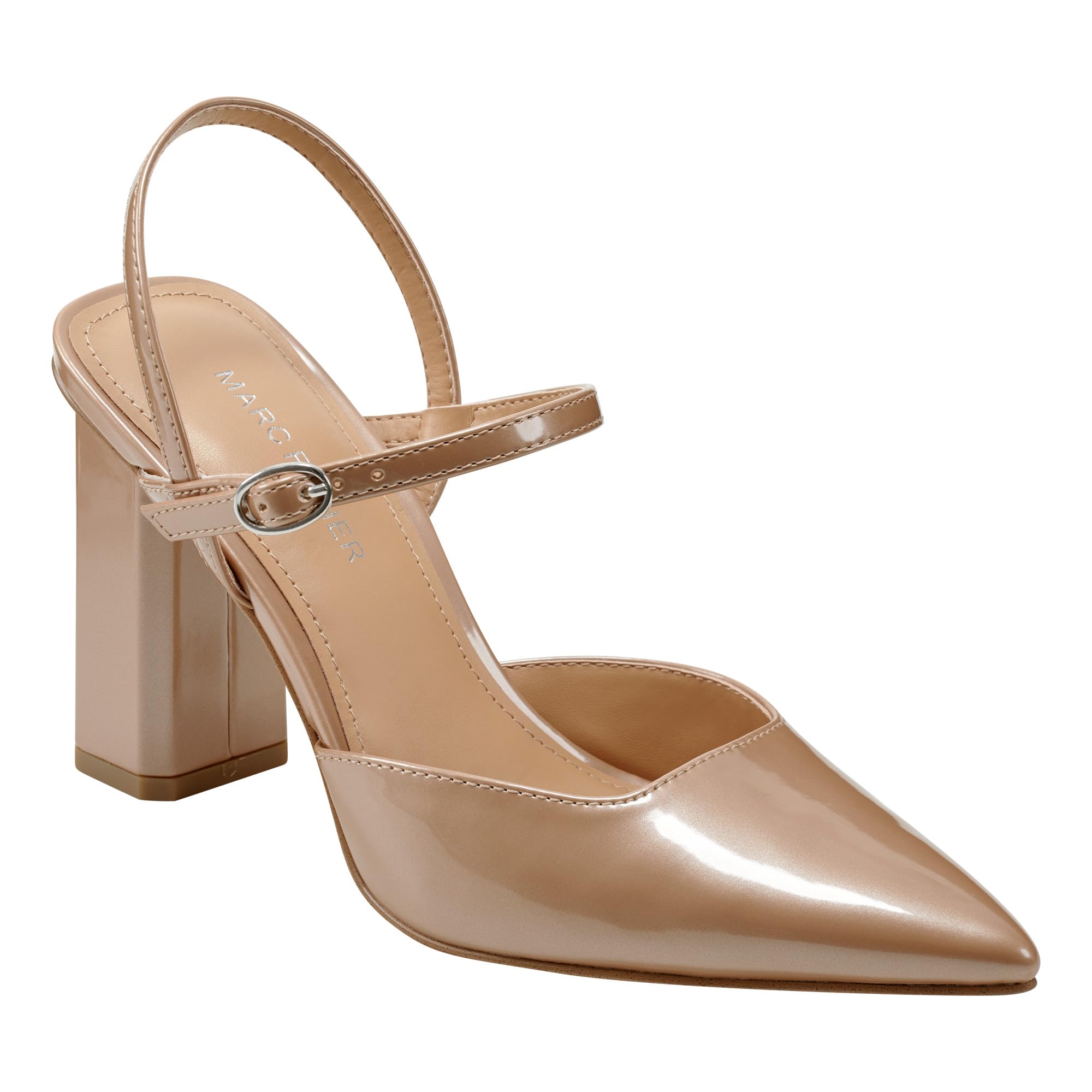 Marc Fisher Women’s DOSTER Pump, Cashew 110, 9