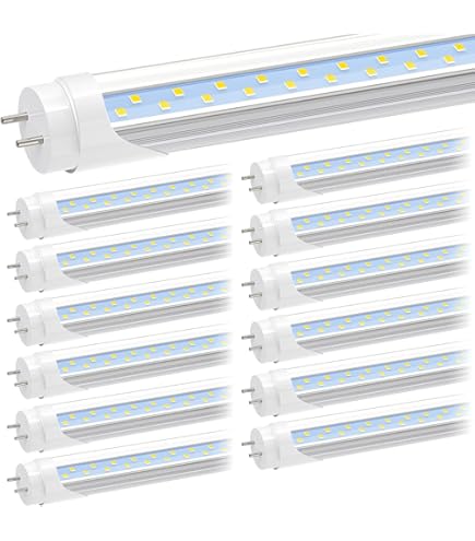 Brighte ELEKIBRUSH・ELEKILOTION ELEKICO 8ft Led Bulb to Replace Fluorescent Lights, T8 T12