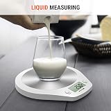 203 Stainless Steel Digital Kitchen Scale 5 Kg Tare LCD White view 6