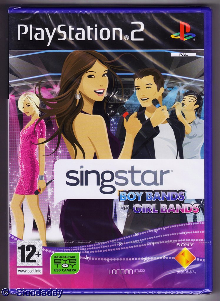 SingStar BoyBands vs GirlBands (PS2)