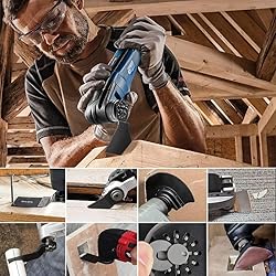 96 Pack Oscillating Saw Blades, CONNOO Oscillating