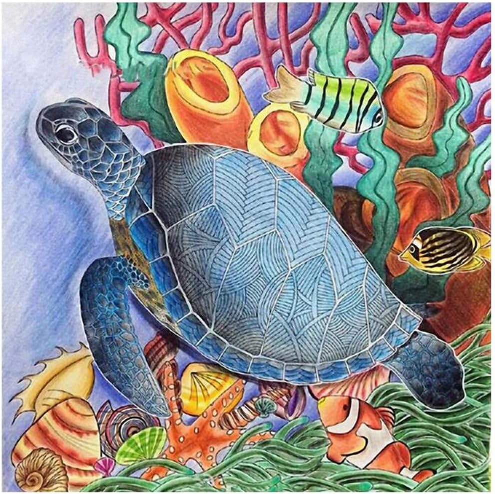 Amazon.com: Tortoise Diamond Painting Art - pigpigboss 5D Full Drill