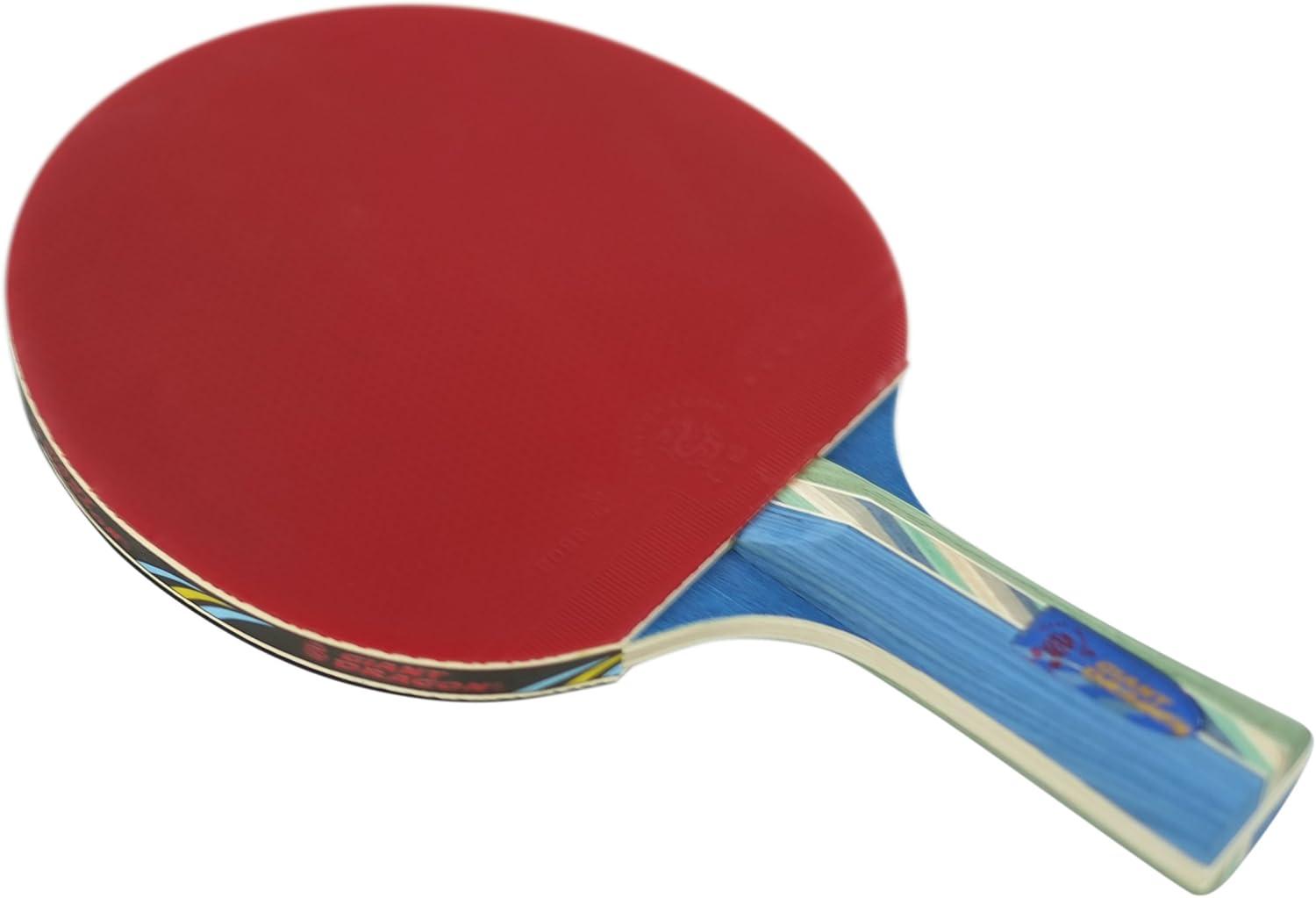 Kounga Giant Dragon Catamount-4 Stars Table Tennis Racket, Red/Black, One Size, Red / Black - Image 4