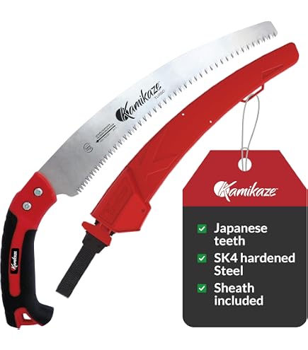 Amazon.com : Samurai 8230620 Samurai Curved Wooden Handle Saw 330