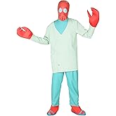 Adult Doctor Zoidberg Costume from Futurama! | Futurama Lobster Outfit | Perfect for Halloween & Themed Parties