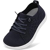 JOINFREE Toddler Shoes Girls Boys Wide Barefoot Shoes Minimalist Walking Sneakers Zero Drop Slip on Tennis Shoe Breathable Naturally Flexible