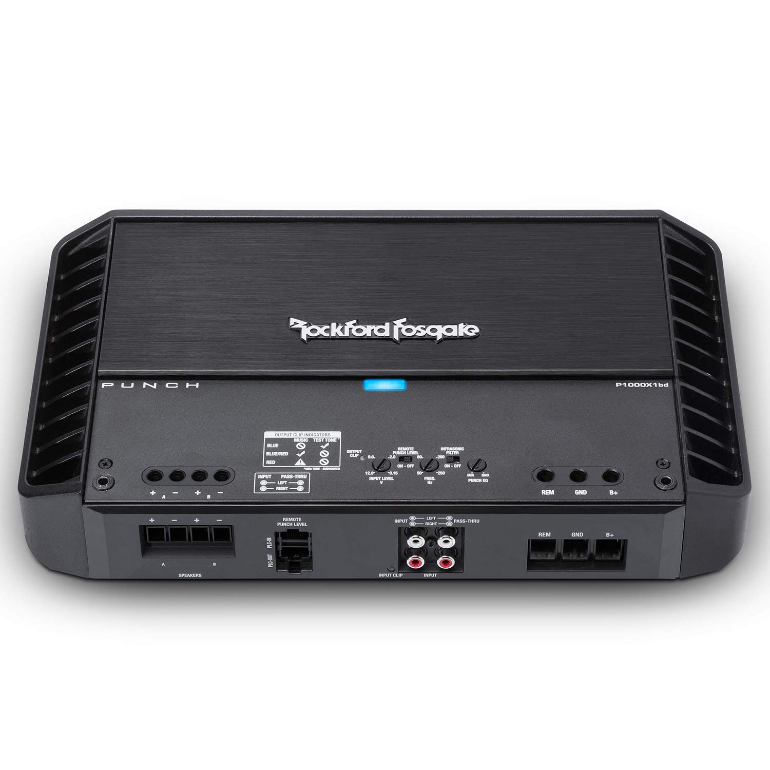 Rockford Fosgate Punch P1000X1BD 1000 Watt Class-bd Mono Amplifier