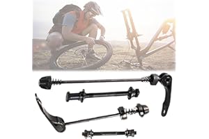 Lyfengdeam Bike Quick Releases Set, Bike Axle, Bicycle Axles Rear Axle Front Axle Set for Road Bike, Road Bike Quick Release 