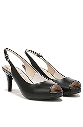 LifeStride Women's Teller Dress Sandal, Black, 8 N US