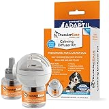 ThunderEase Dog Calming Pheromone Diffuser Kit Powered by ADAPTIL Vet Recommended to Relieve Separation Anxiety, Stress Barki