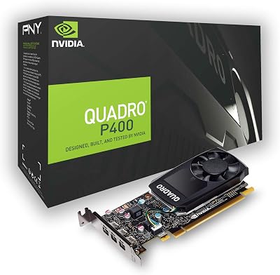 PNY NVIDIA QUADRO P400 2 GB DVI Graphics Card Black