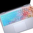 Keyboard Cover for 2025 2024 New Dell Inspiron 14 5440 5441 5445 7440 7441 7445 & Inspiron 16 7640, Inspiron Plus 14 7441 7440 & Inspiron Plus 16 7640 Laptop Keyboard Protector Cover Skin- Colorful