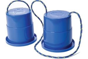 Just Jump It EZ Can Steppers Kids Stilts, Balance Stepping Stones for Kids, Walking Platform Stilt Sensory Stomper Toy for Children