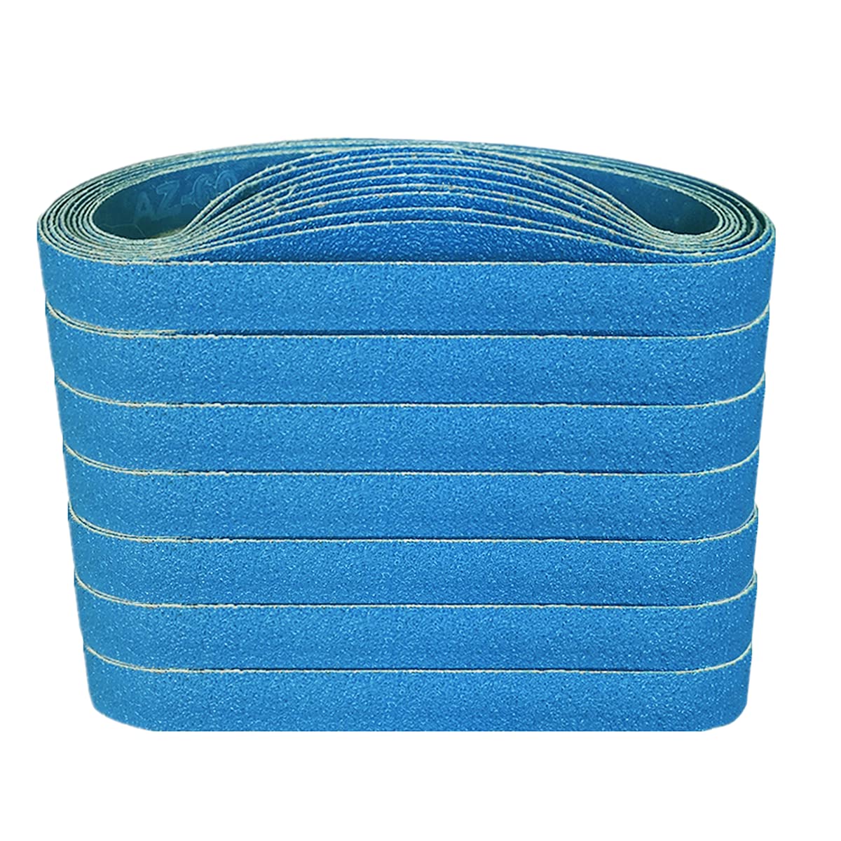 FEIHU Zirconium Corundum Sanding Belts 10 x 330 mm, Each grit 5 x 60/80/100/120/240/320, for Power Sander （30pcs）