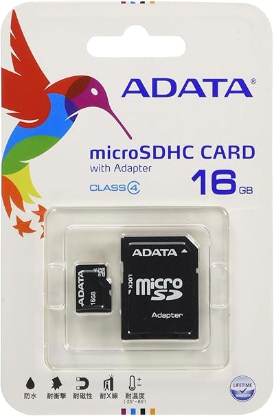 Adata Microsdhcカード 16gb Class4 Ausdh16gcl4 Ra1 エイデータ Adata パソコン 周辺機器 通販 Amazon