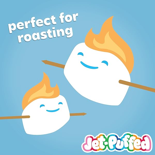 JET-PUFFED S’MORE VANILLA MARSHMALLOWS, 21 OZ BAG