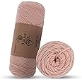 Yarn Bee Medium Yarn for Crocheting & Knitting – Soft Yarn Skein – 252 Yards of 80% Acrylic & 20% Polyamide Yarn for Crocheting Blankets, Hats, & More – DIY Handcrafting Accessories