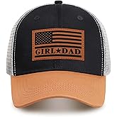 Bakyiwe Girl Father Daddy Gifts Dad Hats for Men, Adjustable Dad Trucker Hat, Fathers Day Birthday Gifts from Daughter