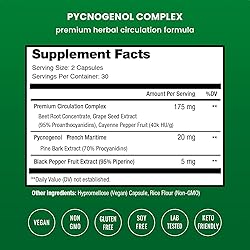 NutraChamps Pycnogenol French Maritime Pine Bark