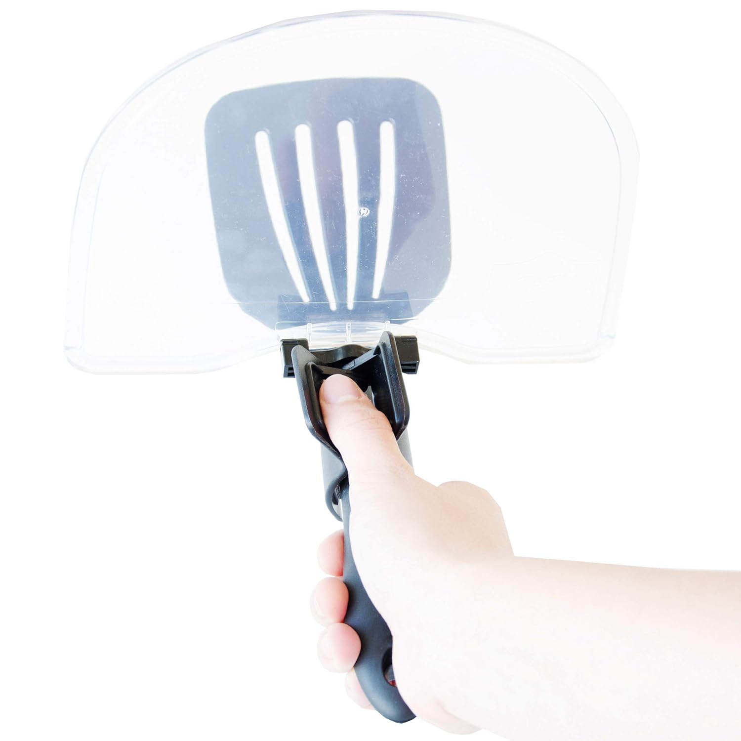 ChefShield Oil Splatter Screen For Frying Pan, Spatula & Other Cooking