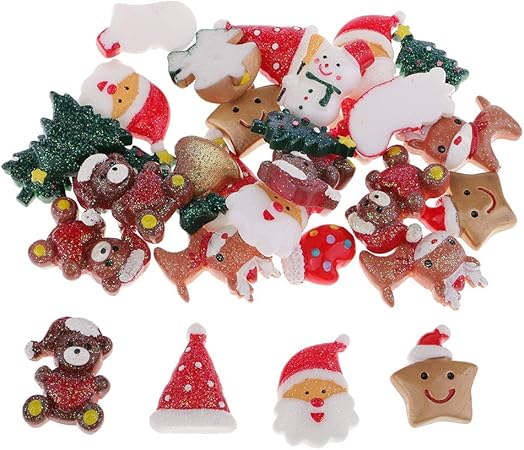 Download Ipotch Pack 10 30 Mix Kawaii Resin Flatback Flat Back Christmas Craft Embellishment Cabochons Buttons Scrapbooking Charm Diy Phone Cover Craft Supplies 30pcs Amazon Co Uk Kitchen Home PSD Mockup Templates